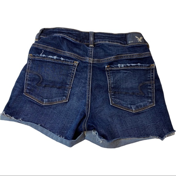American Eagle Women’s SZ 4 Hi-Rise Shortie Shorts - Picture 2 of 6